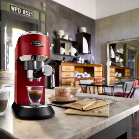 Delonghi Dedica EC 695.R Rouge Garantie 3ans